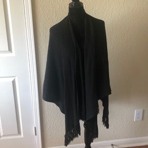 Black glittery shawl